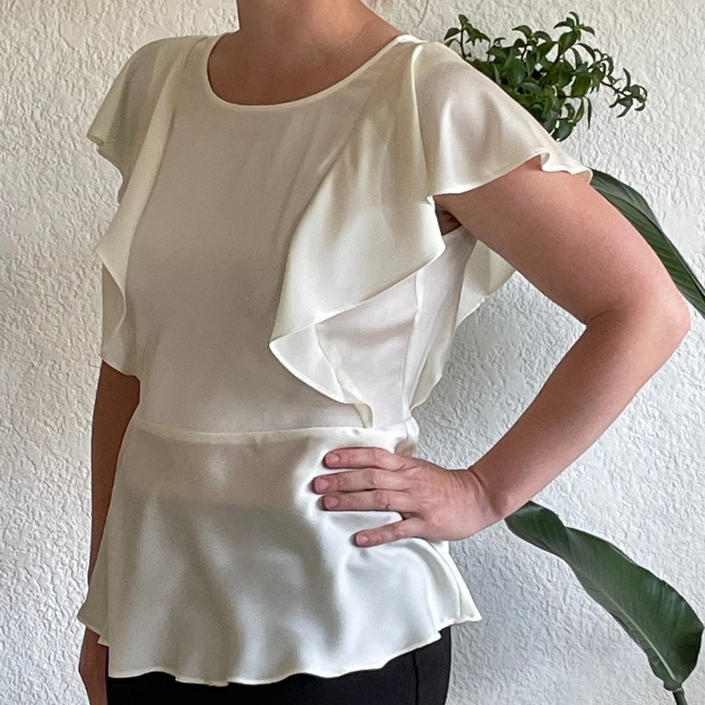 DKNY Cream / Ivory Top